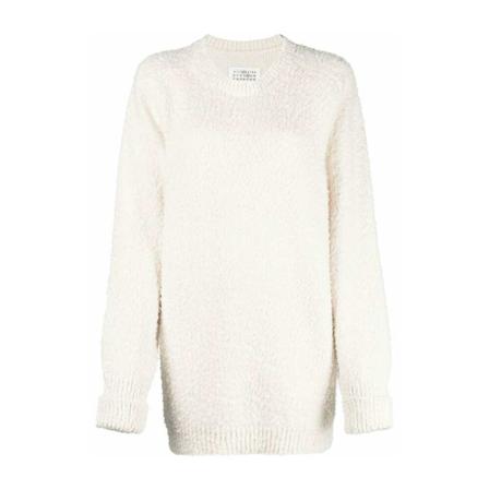 Maison Margiela Sweater Hvid, Dame