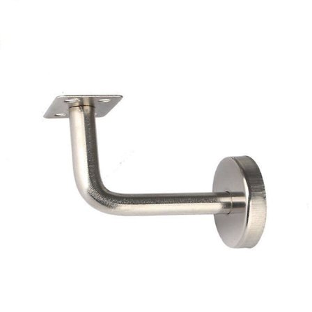 4 stk. Rustfrit Stål Håndlistebeslag Trappeholder Trappegelænder Beslag Håndlistebeslag Indendørs Gelændere Væghængere Tilbehør (10 cm)