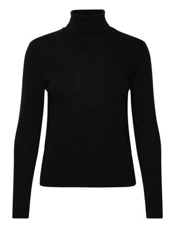 Turtle Neck Sweater Tops Knitwear Turtleneck Black United Colors Of Benetton