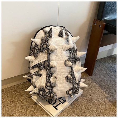 Kul PU tredimensjonal pinnsvinryggsekk morsom personlighet kreativ trendy merke sjøagurk sykkelryggsekk