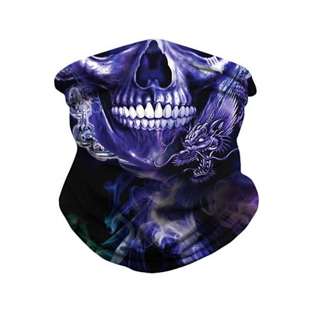 Skull Bandana - Snygg Multifunktionell Scarf