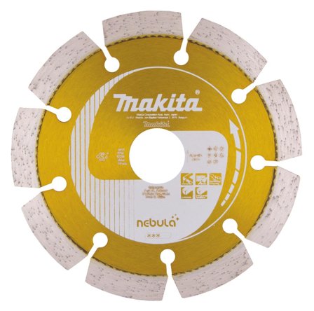 Makita Nebula B-53992 Diamantkappeskive 125x22.23x10 mm, Maskintilbehør & forbruk