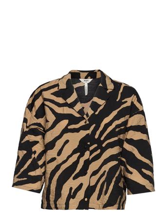 Objfie 3/4 Shirt 120 Patterned Object