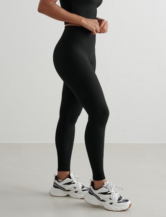 aim ́n Ribbed Performance Tights - Black - XL