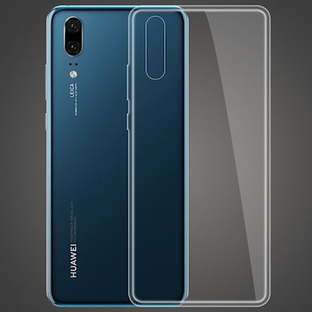 Huawei P20 Pro - läpinäkyvä kuori + karkaistu suojalasi