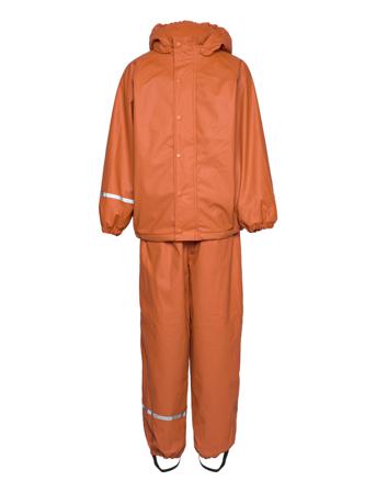 Rainwear Set -Solid, W.fleece Outerwear Coveralls Snow/ski Coveralls & Sets Orange CeLaVi