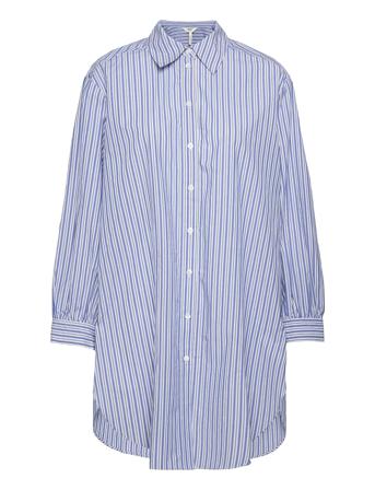 Objalmas L/S Long Shirt Blue Object