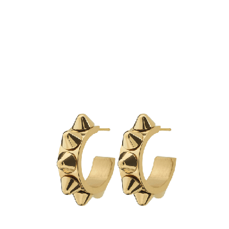 Edblad Peak Creole Earrings Smycken & klockor Dam Guld ONESIZE