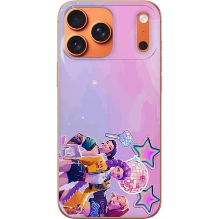 Yhteensopiva Puhelinkuori Apple Apple iPhone 17 Pro Max Tulevaisuuden popikoni neonvärien, diskoelementtien, tähtien ja pastellivärisen avaruustaiv