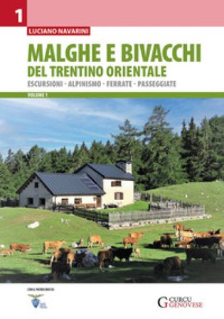 Malghe e bivacchi del Trentino orientale. Escursioni, alpinismo, ferrate, passeggiate. Vol. 1 Luciano Navarini