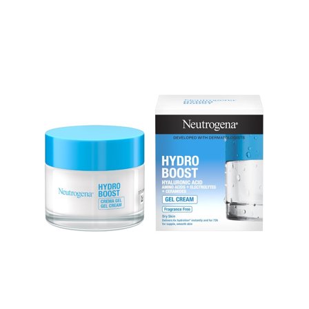 Neutrogena Crema Gel Hydro Boost Crema Idratante Viso con Acido