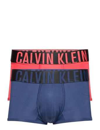 Low Rise Trunk 2Pk Bokserit Sininen Calvin Klein