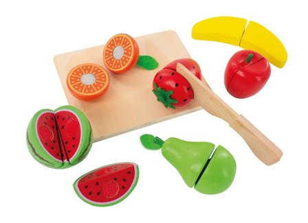 MYPAUZE Frukt och grönsaker i trä 8 delar - Lyreco - Skola och förskola - Lekmaterial - Kök och matlek