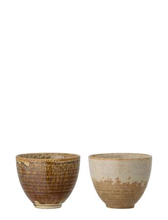 Willow Cup Set Of 2 Home Tableware Cups & Mugs Coffee Cups Multi/mønstret Bloomingville