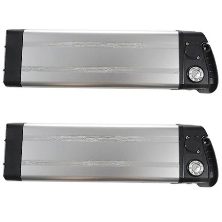 2x Elcykel 36v/48v Batterikasse med Stor Kapacitet 18650 Holder Kasse E-cykel Tilbehør Lotus Hea