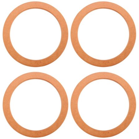 4 stk. Runde Træhåndtag til Udskiftning af Håndlavede Tasker, Håndtasker og Punghåndtag