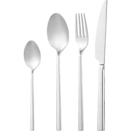 Dorre Clara bestikksett, 24 deler' - 'Rustfritt stål