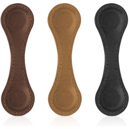 3 Nahkaista Magneettista Kirjanmerkkiä, 10x3cm, Magneettiset Lukumerkit, Sivunpidike Tarvikkeet, Lahjat