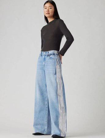 Levi's Xl Straight Light Indigo - Flat Finish - Blue - 27 x 29