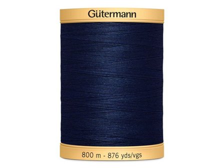 GÜTERMANN Sytråd Gütermann bomull 800m blå - Lyreco - Skola och förskola - Hobbymaterial - Tråd, snöre och snodd