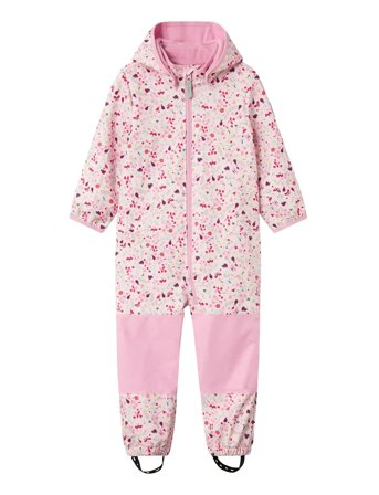 Nmfmalta05 Softshell Suit Aop Fo Pink Name It