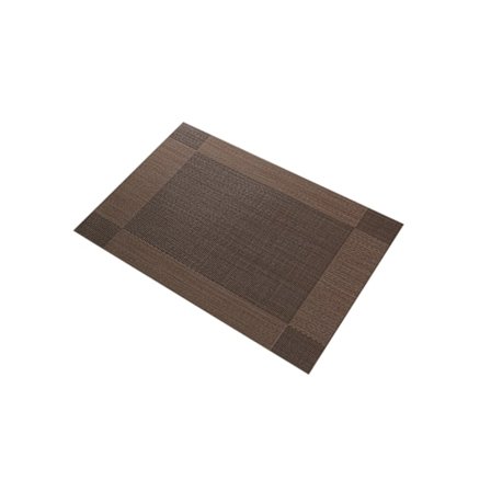 Mode PVC rektangel bordstablett Värmeisolerad skål Diskmatta Matbord Dekor-kaffe unikt värde