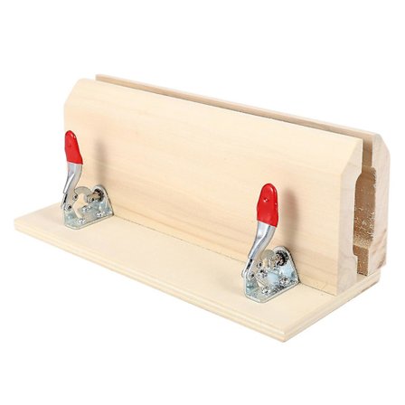 Håndlavet syhest læderhåndværk bord ponyklemme lædersøm pony