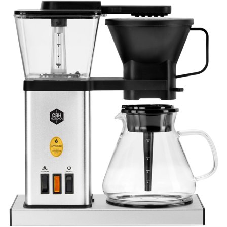 Obh nordica Blooming Prime Coffee Maker, 1.25 liter - Kjøp kaffemaskin hos Bakeren og Kokken' - 'Sølv