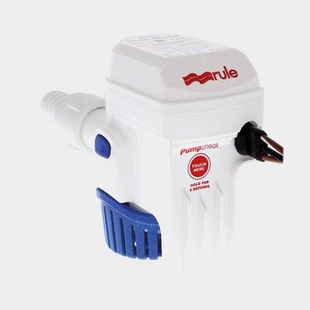 Submersible electric bilge pump Rule Mate 500B GPH (31.5 liters / minute), 24 V, automatic operation start, with float switch
