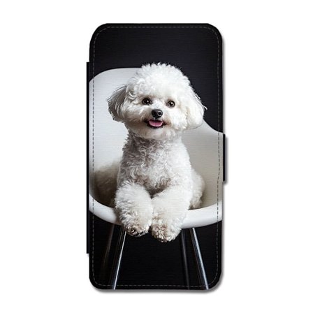 Hund Bichon Frise iPhone 7/iPhone 8 Flip Mobilfodral