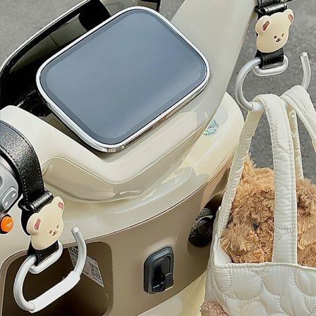 Universelt tilbehør aluminium krok vogn sykkel el-kjøretøy