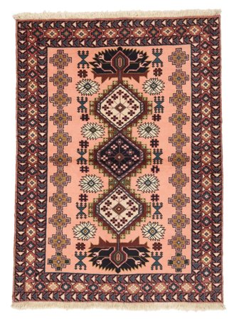 Ardebil Rug Oriental Dark Red/Black (Wool, Persia)