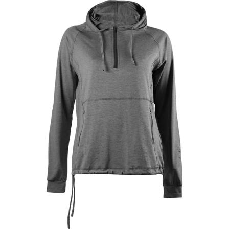 Skhoop Katariina Zip Hood Women long-sleeved sweaters Grey XS