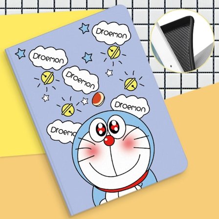 Stilrent skal för iPad 2/3/4 blyg liten Doraemon silikon
