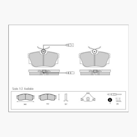 Biltema - Bremseklosser