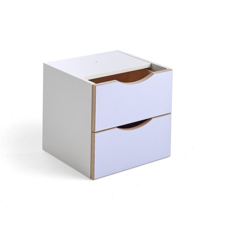 Schubladeneinsatz RICO, 2 Schubladen, lila