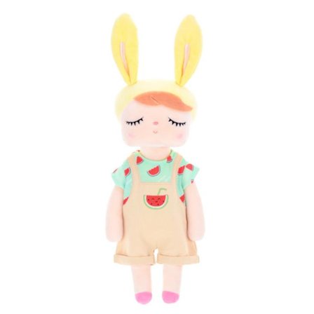 13" Sleeping Bunny Rabbit Girl Baby Stuffed Plush Dolls Toys For Kids