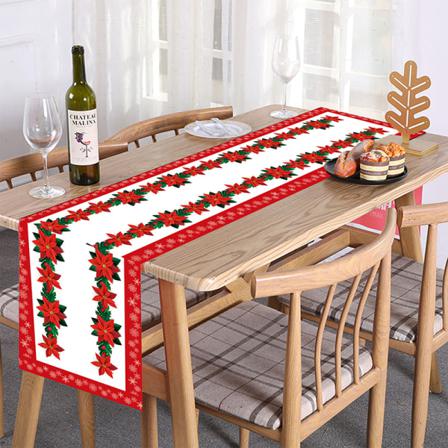 Christmas Tree Pine S Safflor Bord Cover Dekor