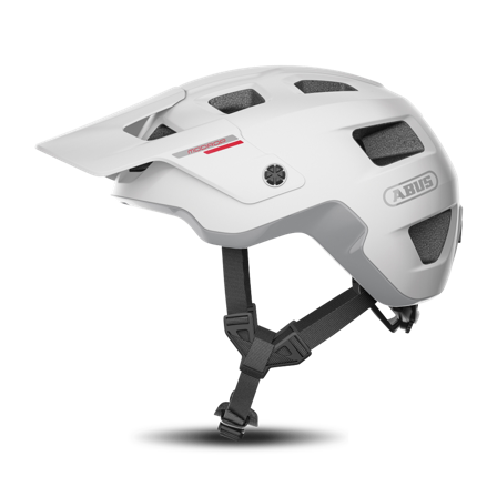 ABUS MoDrop MTB-hjälm Polarvit S