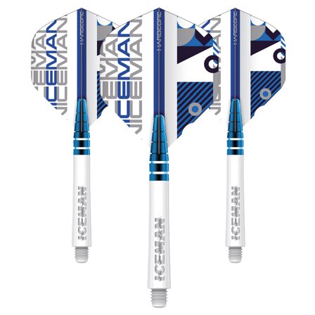 Flight & Shaft Combo - Iceman White