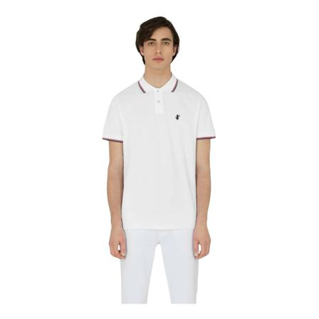 Save The Duck Dr0136M-Bate14 Short sleeve Polotröja vit, Herr, Herr, Storlek: 2XL