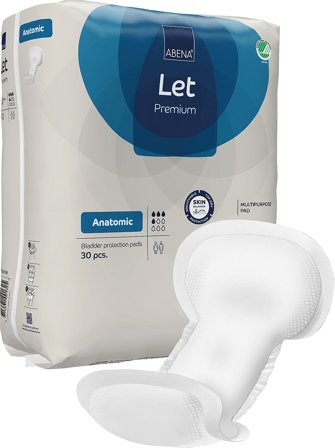 Abena Bind Anatomic 30 stk., Medicin & Pleje, Bind & Indlæg, Bind