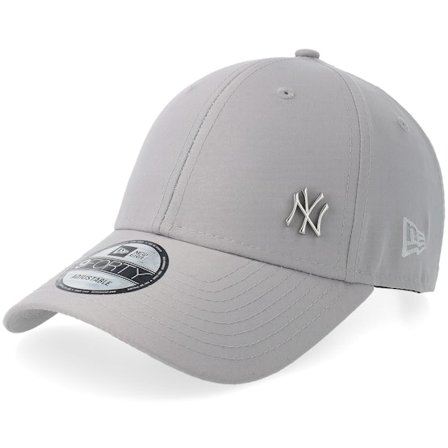 New Era - MLB Grigio adjustable Cappellino - New York Yankees Flawless Grey 9FORTY Adjustable @ Hatstore