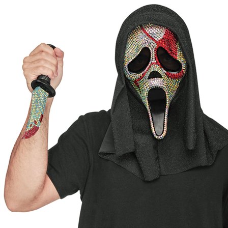 Blodig Spöke Mask/Kniv