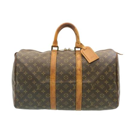 Louis Vuitton Vintage, Weekend Bags Bruin, unisex, Maat:ONE Size