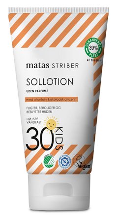 3 for 2 - Matas Striber Kids Sollotion SPF 30 Uden Parfume 80 ml, Skincare, Til Mor & Barn, Skincare Til Børn