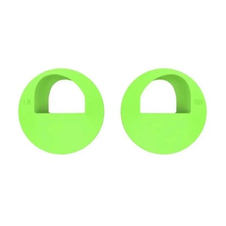 1 Par Gamepad Stativholder for LEGION GO Venstre Høyre Håndtak Base Silikon Skrivebordsstativ Håndtak Oppbevaringsbrakett Grønn