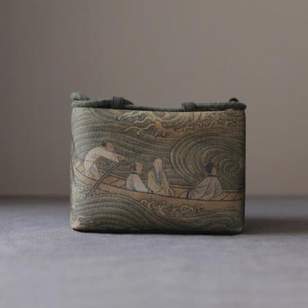Rejsetaske Taiwan stoftaske One Pot To kopper Stor stoftaske stoftaske Chibi boating