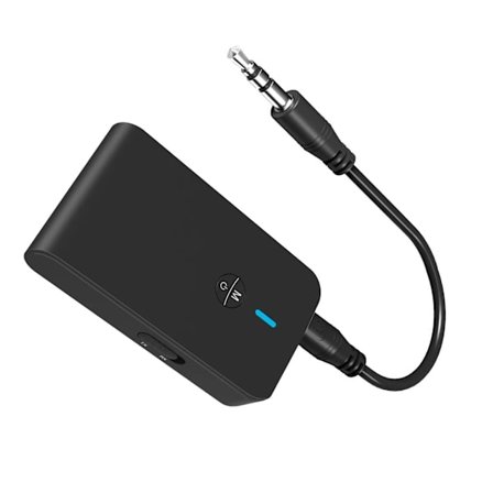 Bluetooth 5.0-sändare och -mottagare, 3-i-1 trådlös Bluetooth-adapter, 3,5 mm Bluetooth-ljudadapter