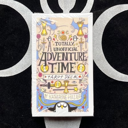 Adventures Time Tarot Deck Mystisk spådomsserier Tarotkort present till familjens vänner